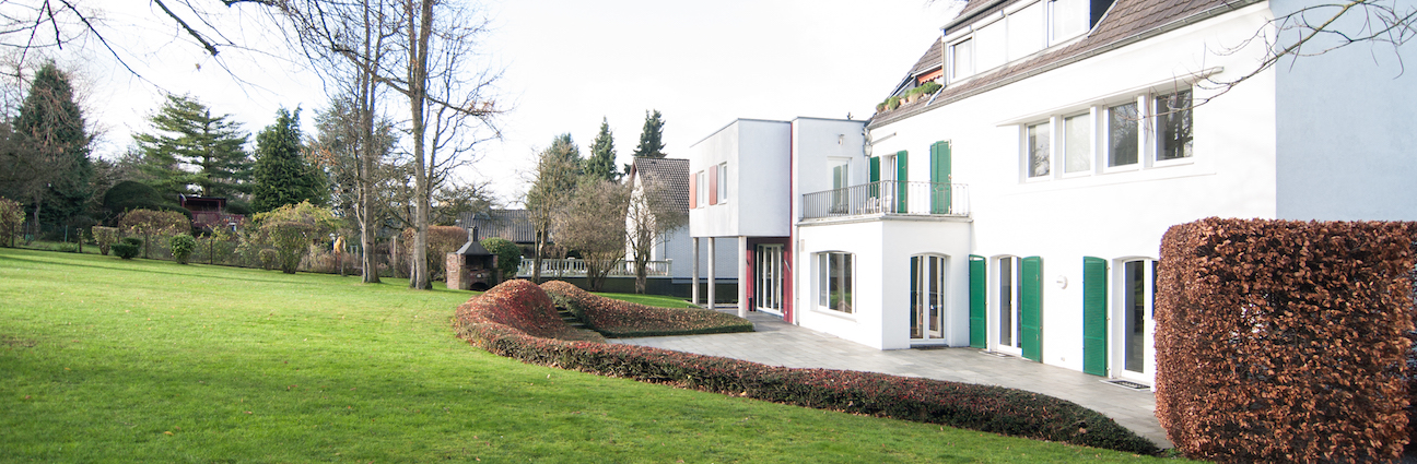 Garten des Deltahauses